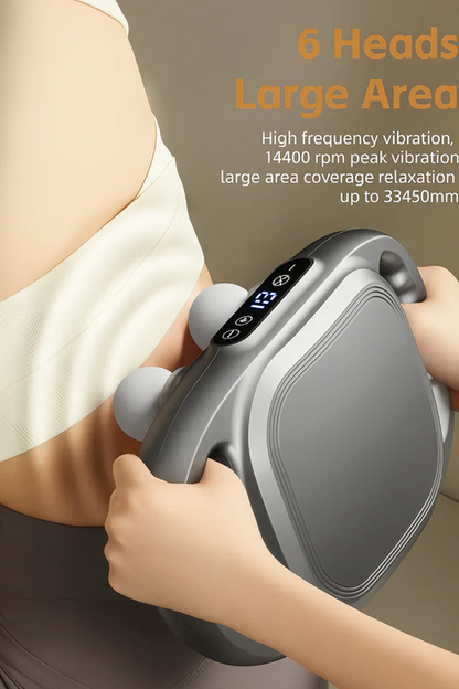 Six Head Electric Massager Full Body Vibration Therapy Device | جهاز تدليك كهربائي 6 رؤوس