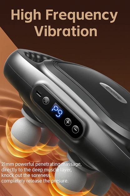 Six Head Electric Massager Full Body Vibration Therapy Device | جهاز تدليك كهربائي 6 رؤوس