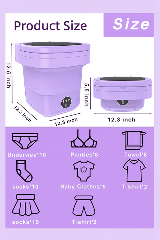 Mini Washing Machine | غسالة مصغرة