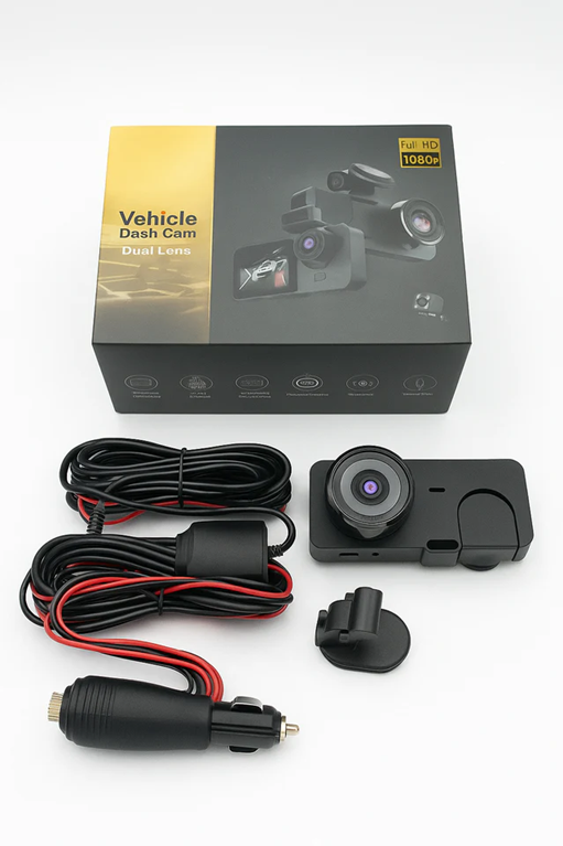 Vehicle DVR Dash Camera Full HD Night Vision Car Recorder | كاميرا DVR للسيارة