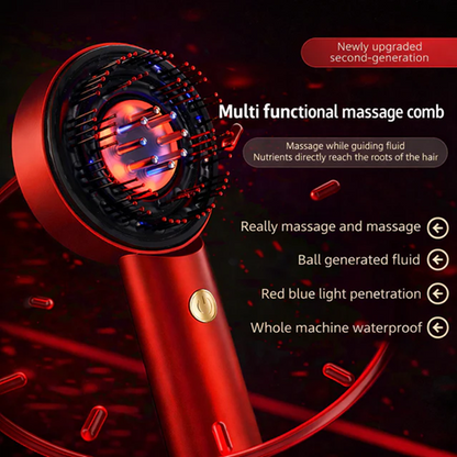 Scalp Massager Brush – Cordless Shiatsu Electric Head Massager | مدلّك فروة الرأس الكهربائي