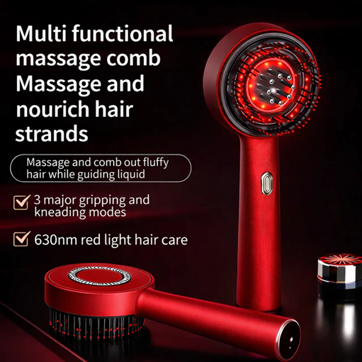 Scalp Massager Brush – Cordless Shiatsu Electric Head Massager | مدلّك فروة الرأس الكهربائي