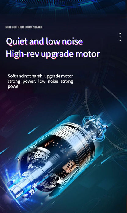 Mini Electric Shaver Model 2202 - Digital