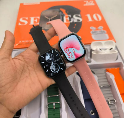 Smart Watch Series 10 KW55 Max   | ساعة ذكية Series 10 KW55 Max سوداء