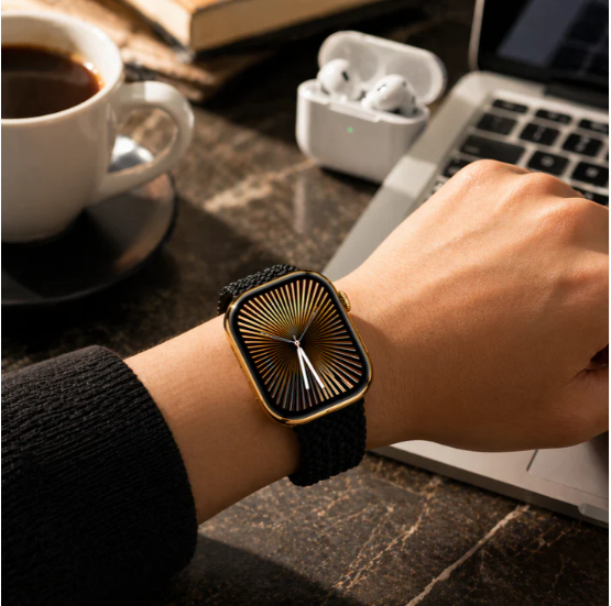 Smart Watch Series 10 KW55 Max Gold | ساعة ذكية Series 10 KW55 Max ذهبية